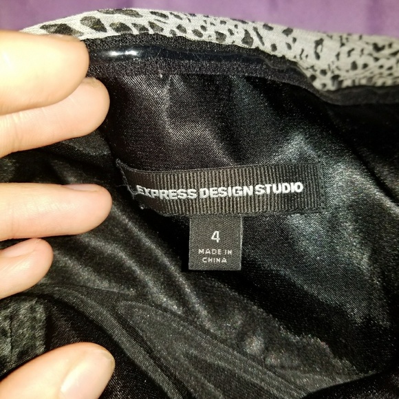 Animal print dress. - Picture 2 of 2